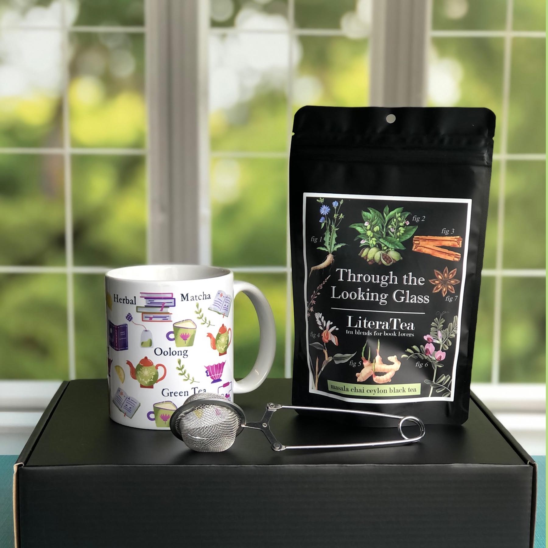 Literary Tea Lover Curated Boxed Gift Set