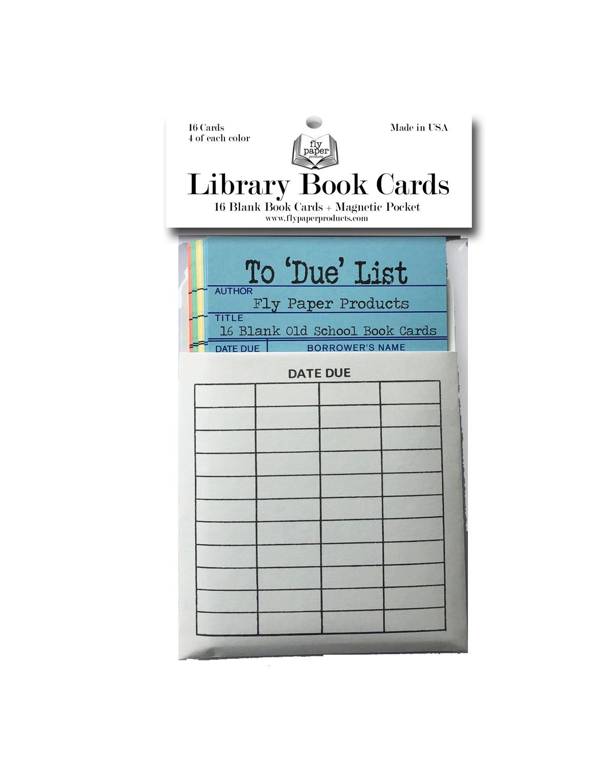 library book card sleeves Magnetic Memo Vintage Library Book Cards BESTSELLER!