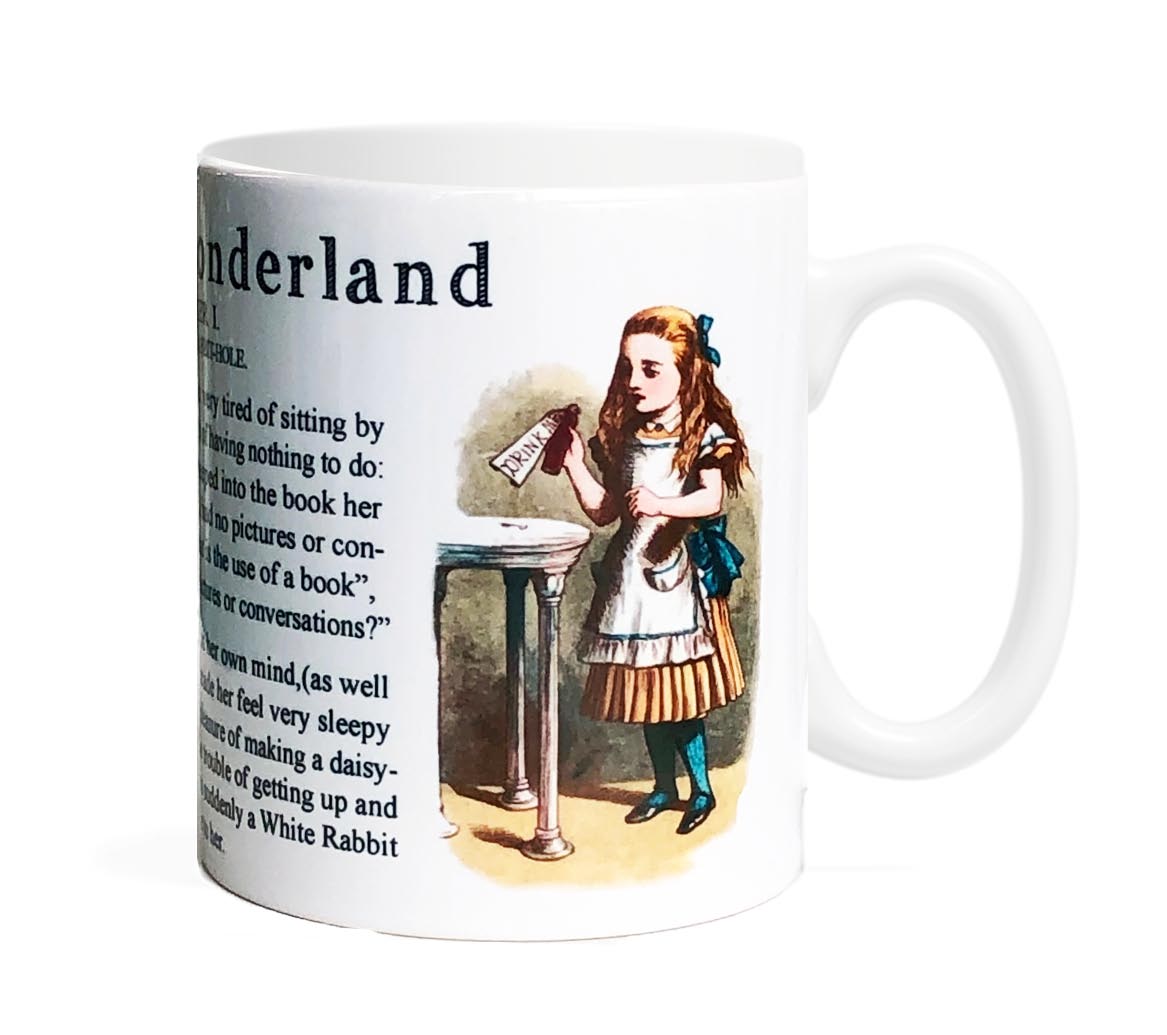 Alice in Wonderland Chapter One 11oz Ceramic Mug – Fly Paper Products