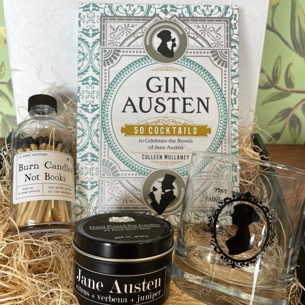 The Gin / Jane Austen Cocktail Book - Boxed Gift Set – Fly Paper