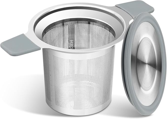 Large Basket Stainless Steel Tea Infuser – Fly Paper Products