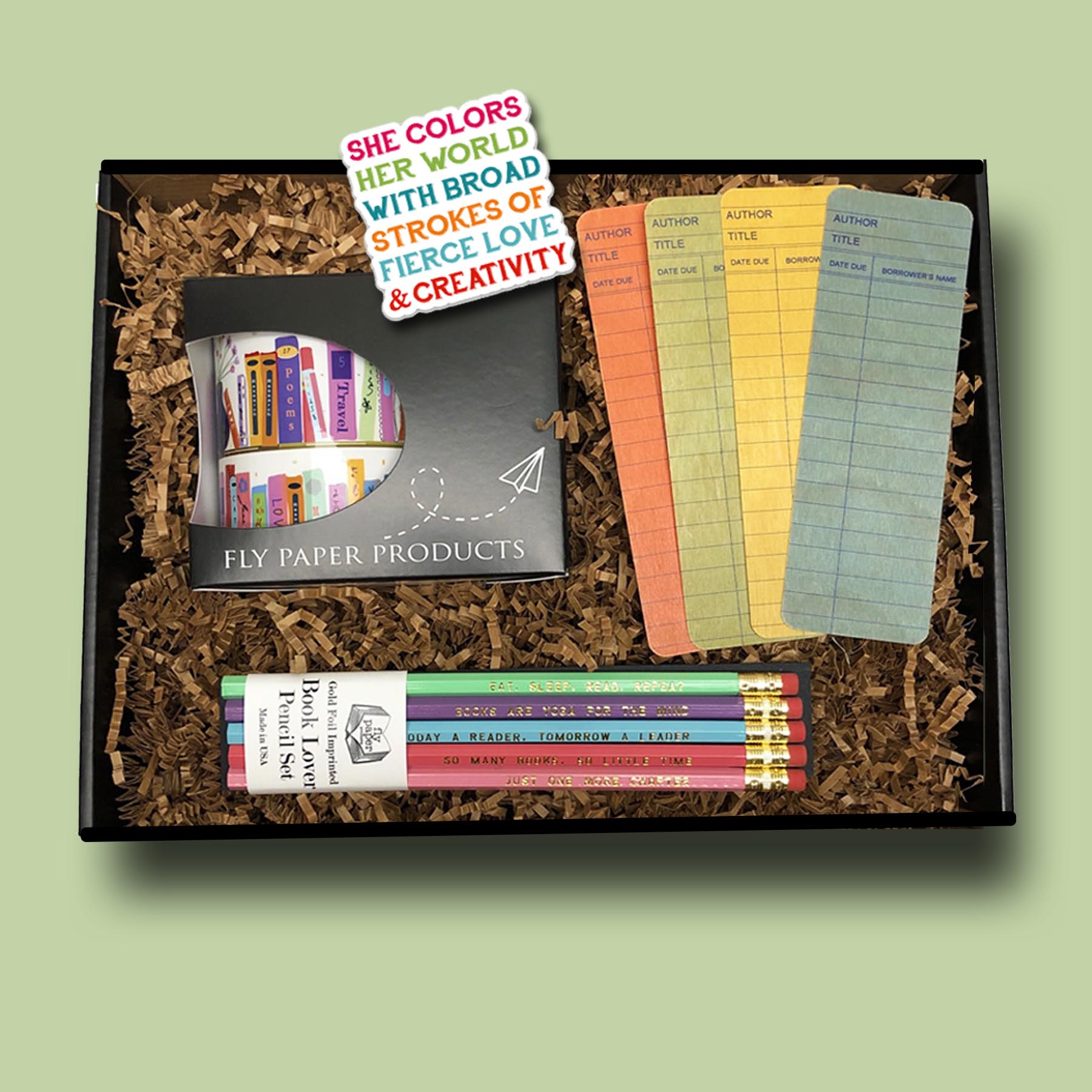 Shelf Indulgence Boxed Gift Set for Book Lovers – Fly Paper Products