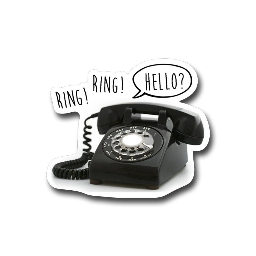 Hello Hello Hello Rupual Sticker Ring.Ring. Hello- 3